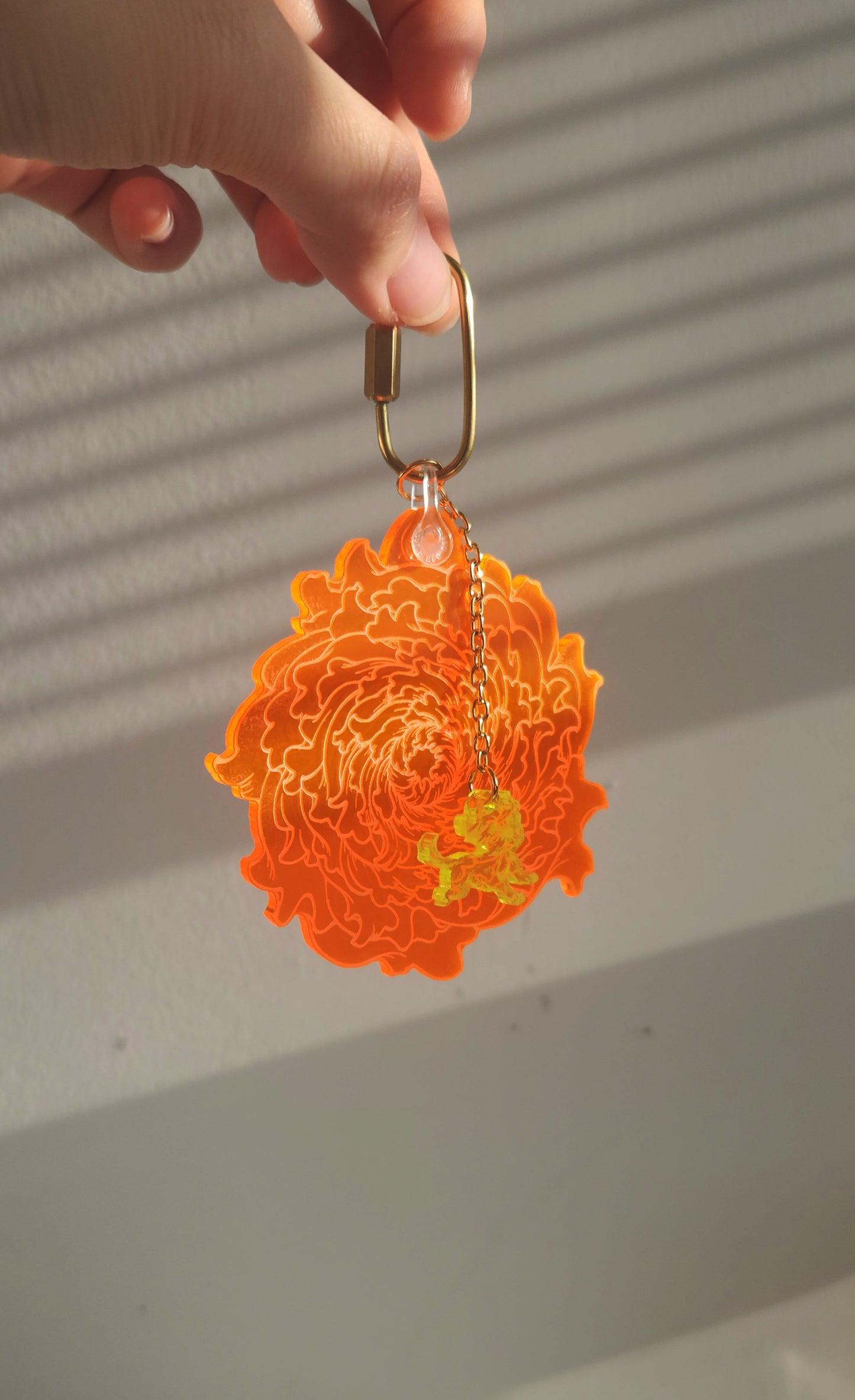 Key Ring, Bag Charm Fly Vanilla!