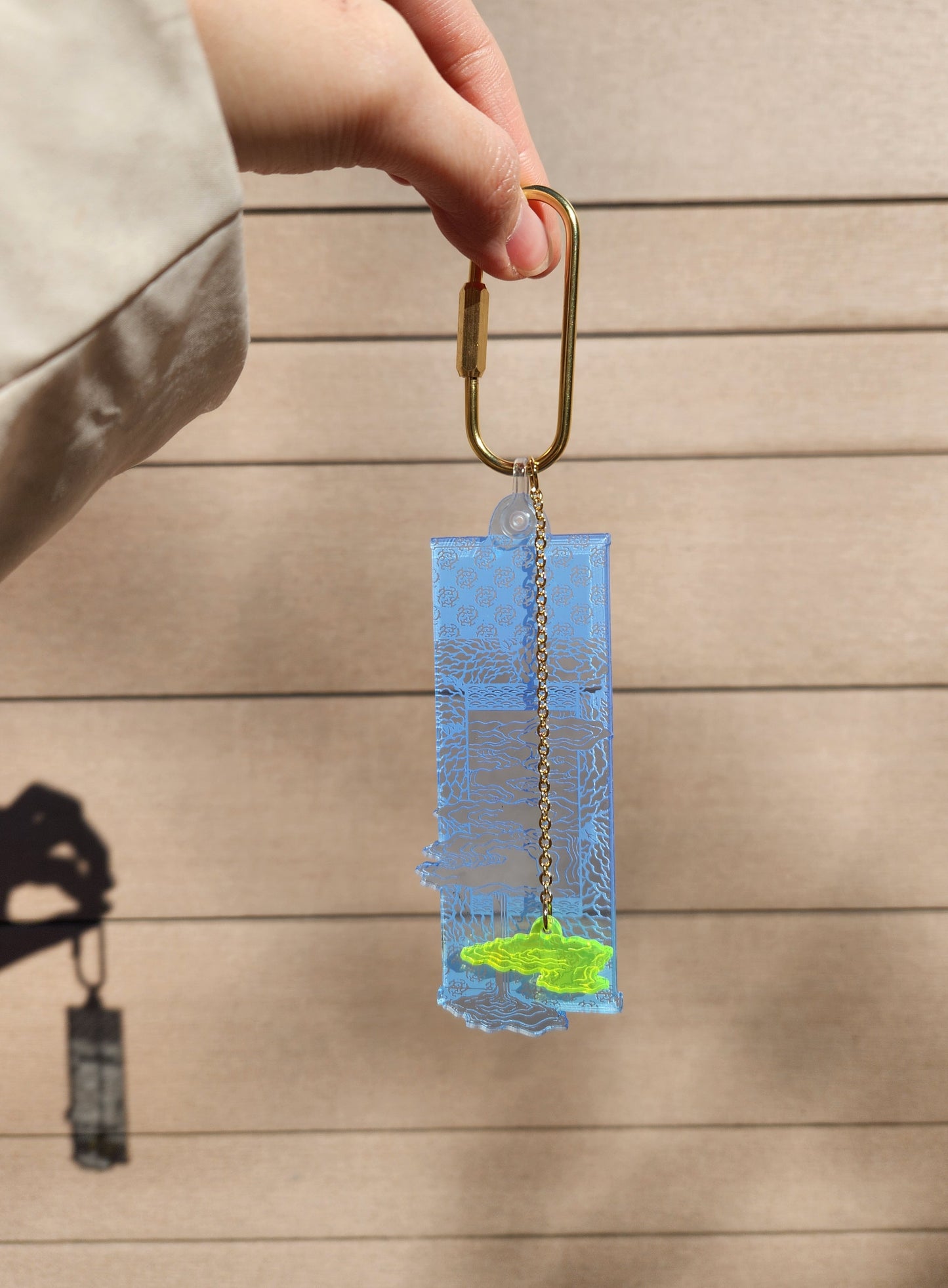 Key Ring, Bag Charm Cloudwater_Scroll