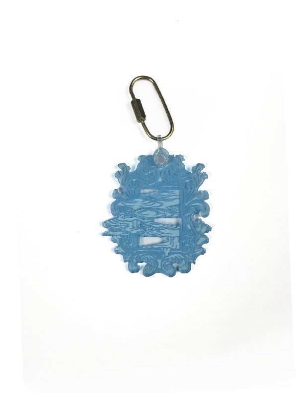 Key Ring, Bag Charm Italian Frame