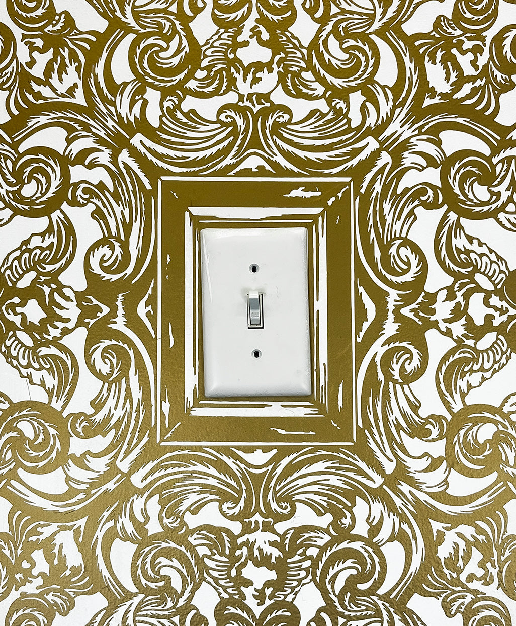 Wall deco decal 1_ Electric switch sticker Object d’art