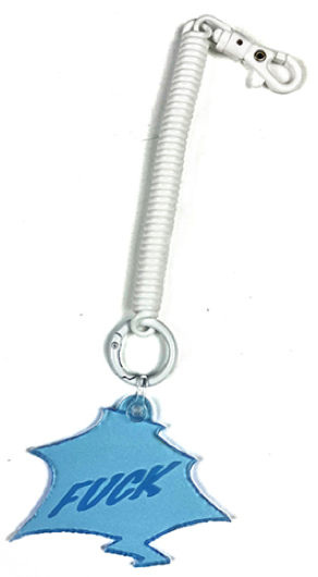 Key Ring, Bag Charm Fuck