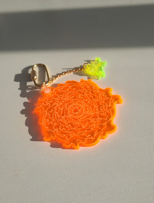Key Ring, Bag Charm Fly Vanilla!