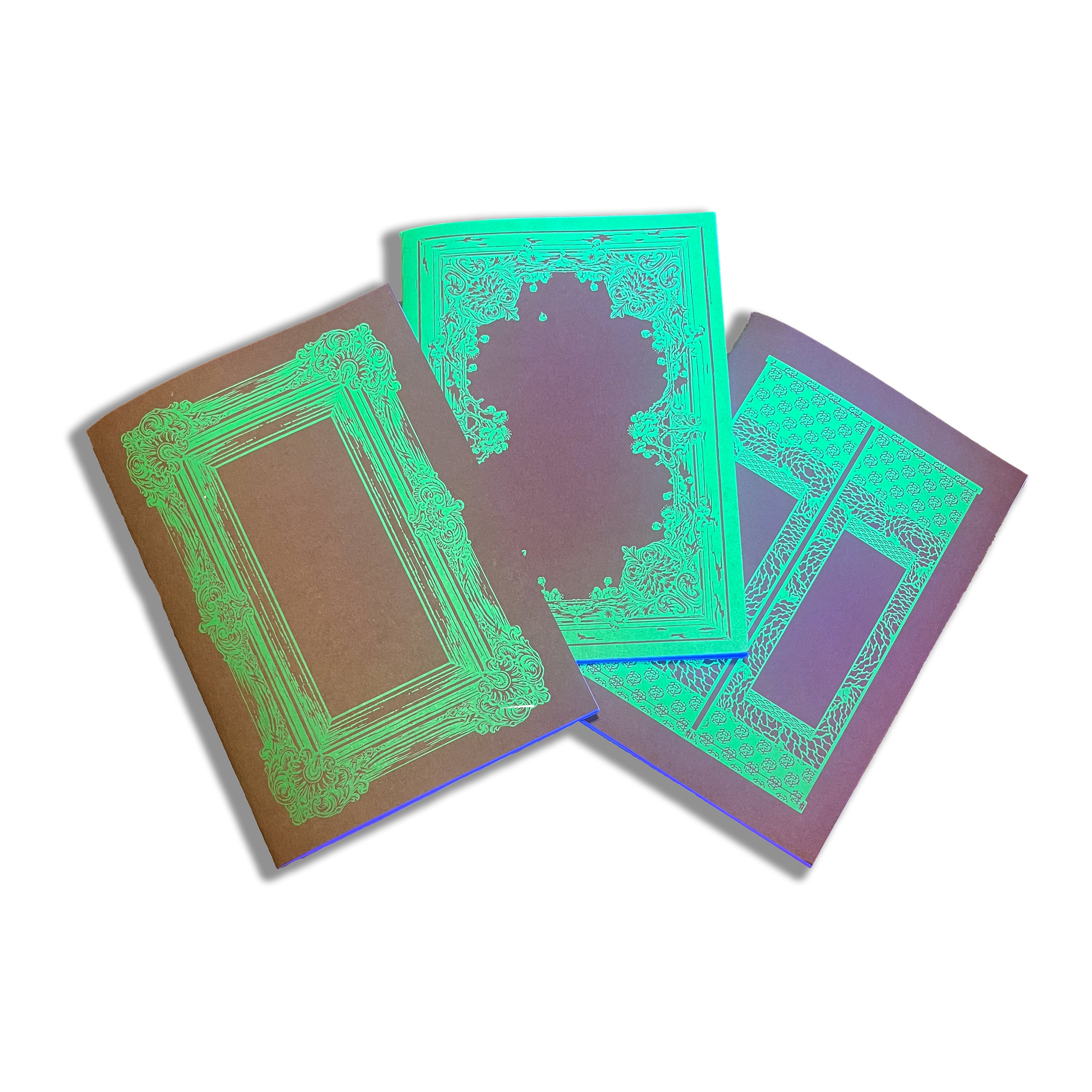 Framing A Notebook Frame notebook set of 3 – Lululala